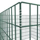 Vidaxl Kompost Bin Square 100x100X70 cm Mesh