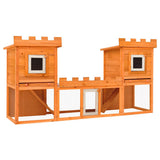 Vidaxl lapin loft double grand