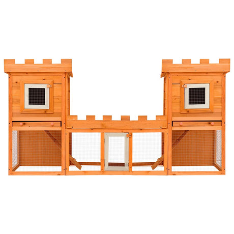 Vidaxl lapin loft double grand