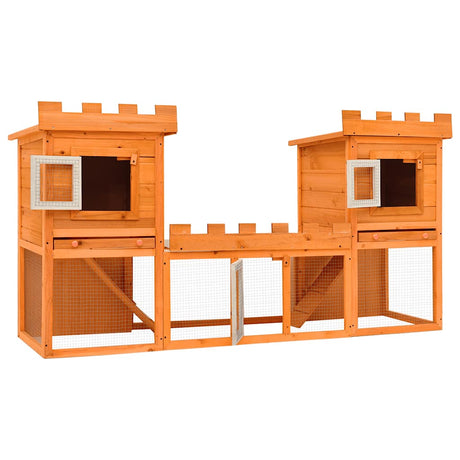 Vidaxl lapin loft double grand