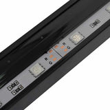 VidaXL Lampe d'aquarium LED avec bulles RVB 48 cm
