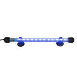 Vidaxxl Lampe d'aquarium LED 28 cm bleue