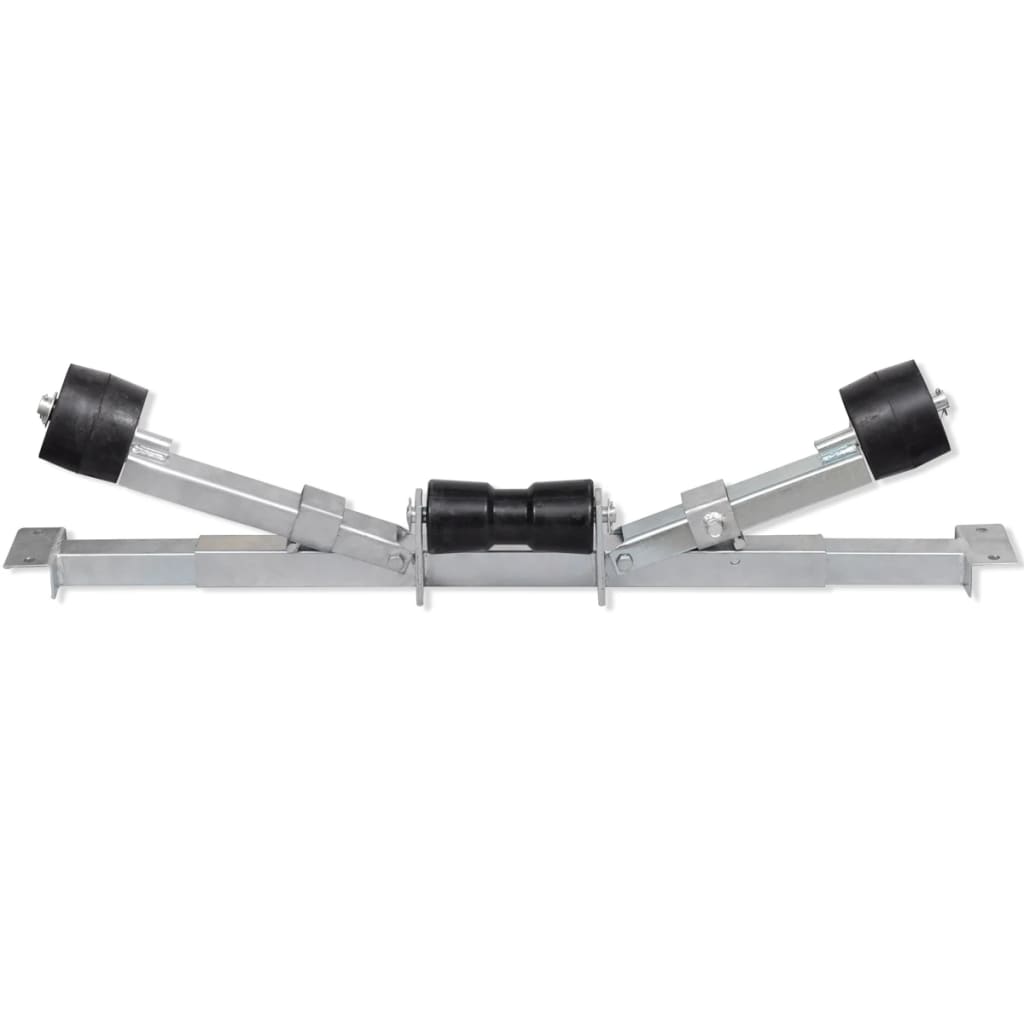 Vidaxl Kiel support for Boot Trailer with Rollers