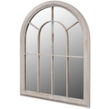 Vidaxl Garden Mirror Rustic Arqued 69x89 cm