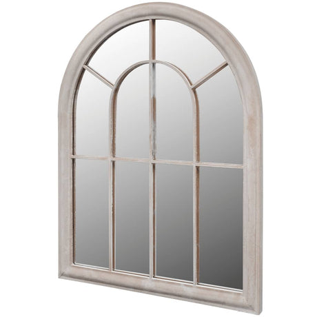 Vidaxl Garden Mirror Rustic Arqued 69x89 cm