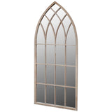 Vidaxl Garden Mirror Gothic Bow - en forme de 50x115 cm