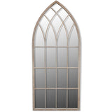 Vidaxl Garden Mirror Gothic Bow - en forme de 50x115 cm