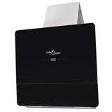 Hotte d'extracteur Vidaxl avec écran 600 mm en verre trempé noir