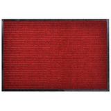Vidaxl deurmat 120x180 cm pvc rood