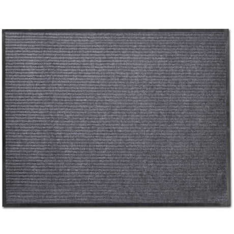 Vidaxl deurmat 120x180 cm pvc grijs