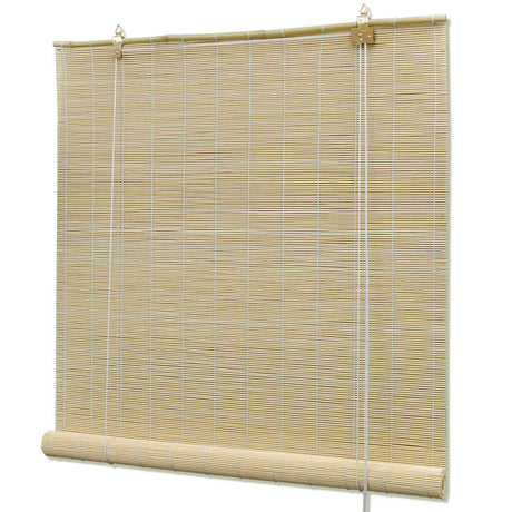 Vidaxl rouleau aveugle 80x160 cm bambou naturel