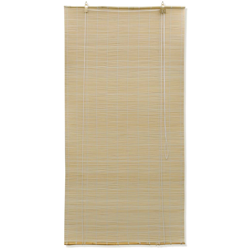 Vidaxl rouleau aveugle 120x160 cm bambou naturel