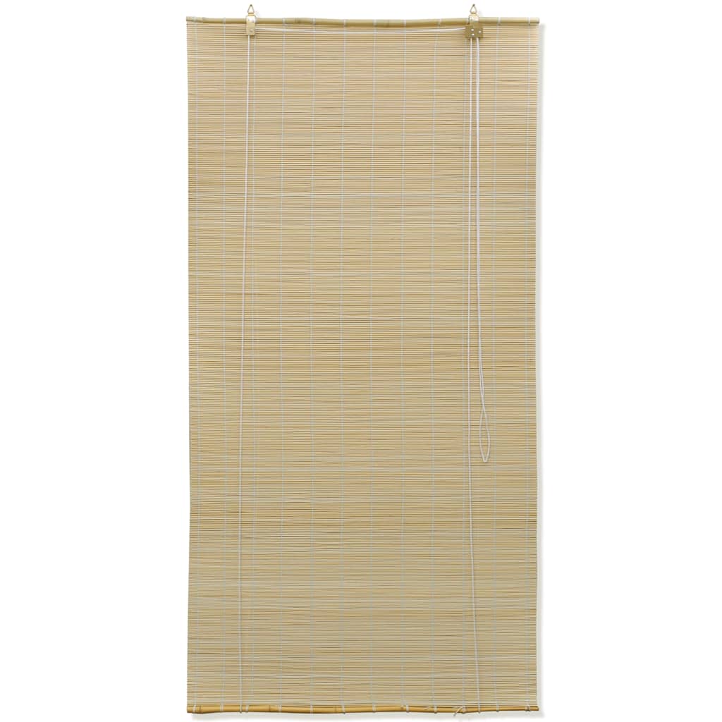 Vidaxl Roller Blind 120x160 cm Bambu Natural