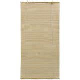 Vidaxl Roller Blind 140x160 cm Bamboo Natural