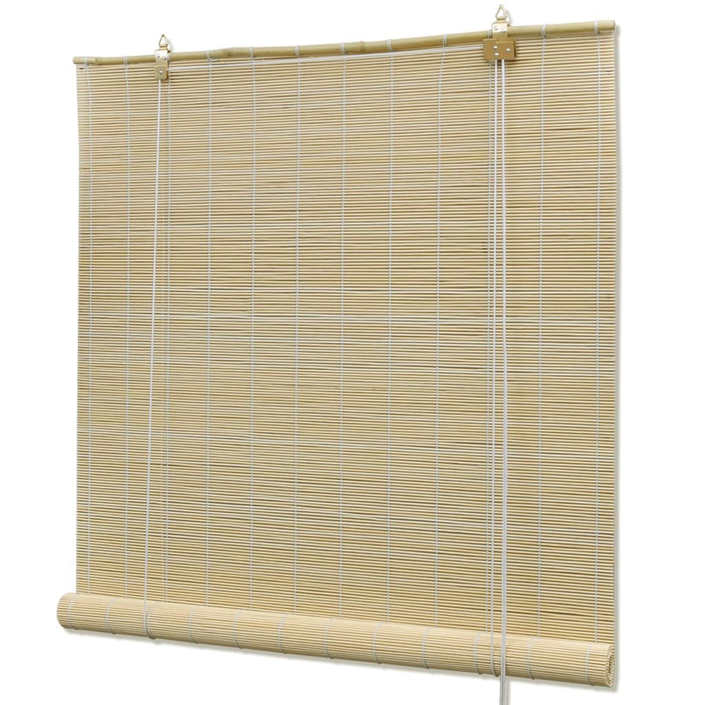 Vidaxl rouleau aveugle 150x220 cm bambou naturel