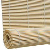 Vidaxl Roller Blind 150x220 cm Bamboo Natural