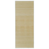 Vidaxl tapis rectangulaire 80x300 cm bambou naturel
