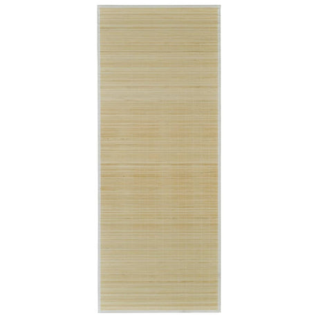 Vidaxl tapis rectangulaire 150x200 cm bambou naturel