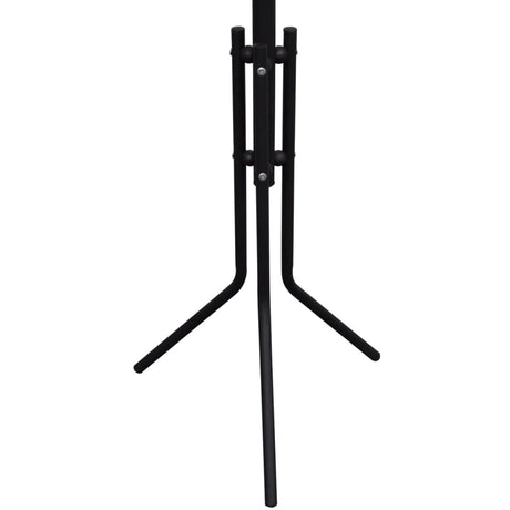 Vidaxl manteau rack métal noir