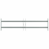 Protection de la fenêtre Vidaxl réglable avec 2 rames croisées 700-1050 mm