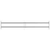 Protection de la fenêtre Vidaxl réglable avec 2 RODS CROSS-RODS 1000-1500 mm