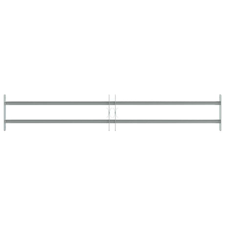 Protection de la fenêtre Vidaxl réglable avec 2 RODS CROSS-RODS 1000-1500 mm