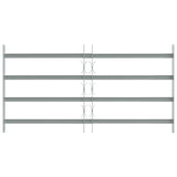 Protection de fenêtre Vidaxl réglable avec 4 rods croisés 700-1050 mm