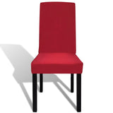 Vidaxl 6 st couvercle de chaise