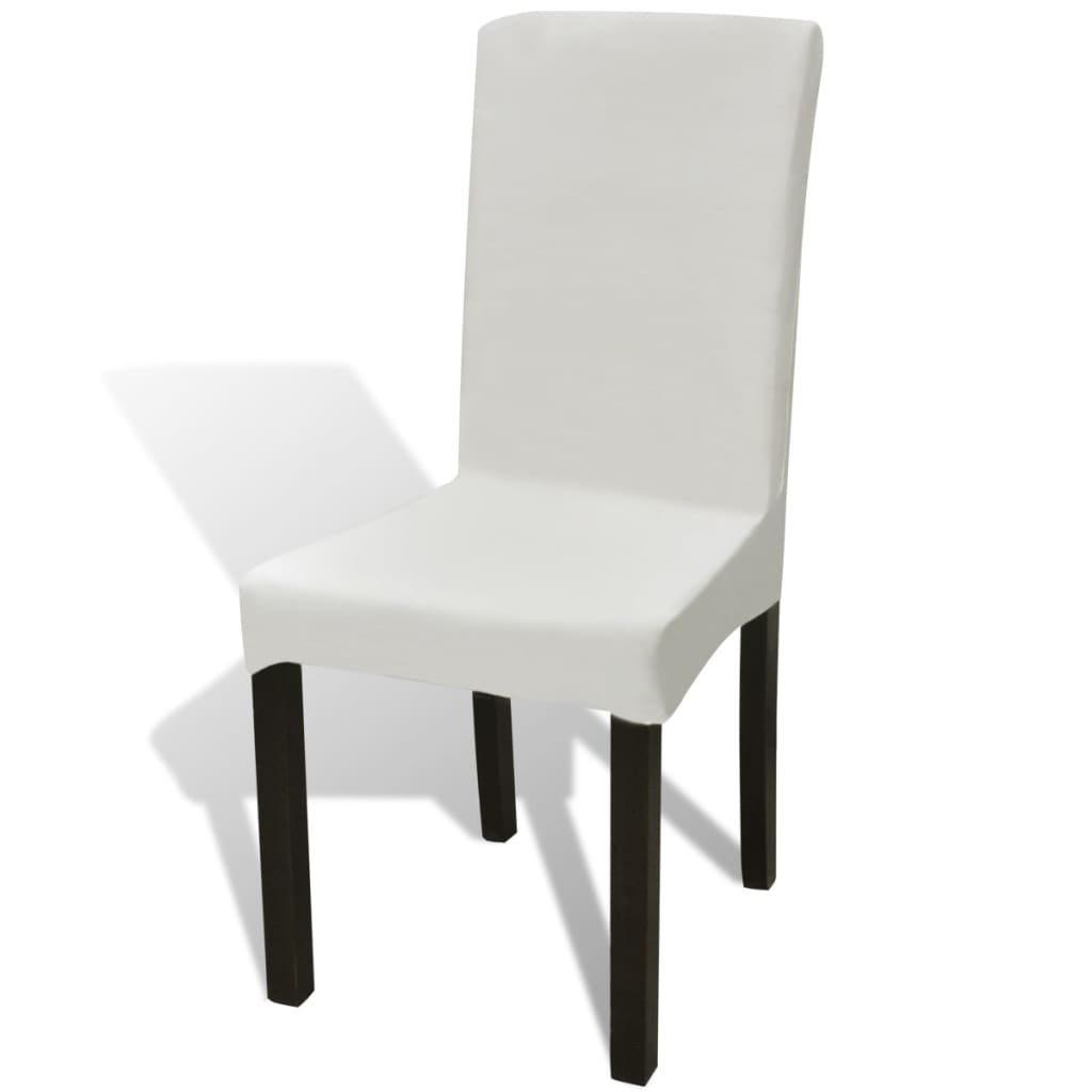 Vidaxl 6 STED Couverte Crème Stretch Stretch - Color