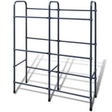 Rack de stockage Vidaxl pour 6 caisses d'acier