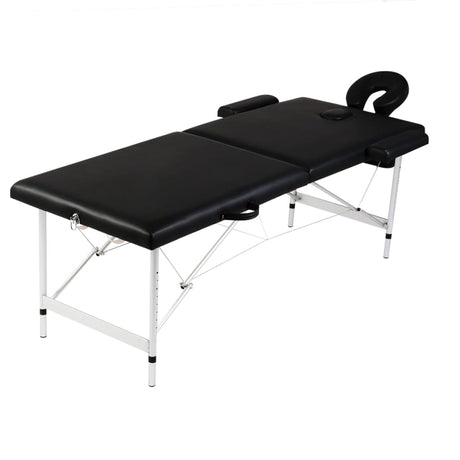 Table de massage vidaxl avec 2 zones