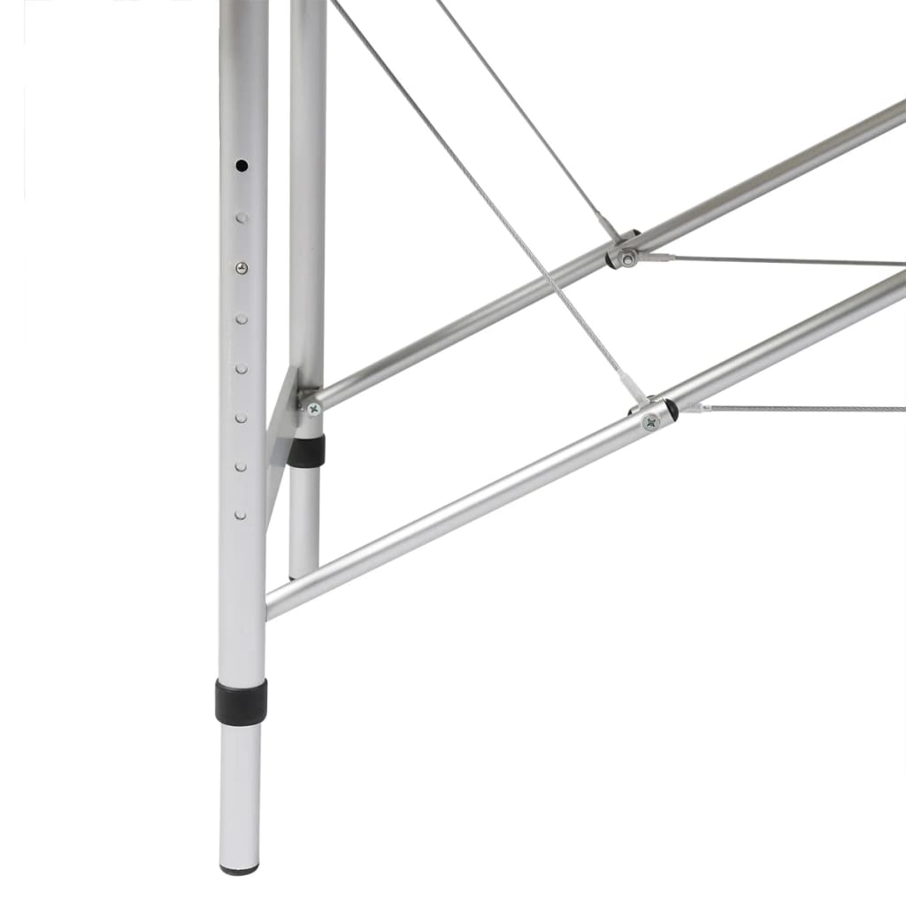 Table de massage vidaxl avec 2 zones