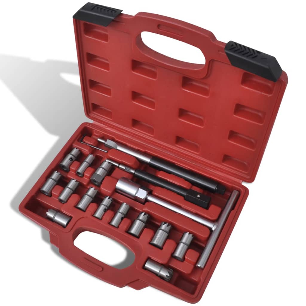 Vidaxl Diesel Ingrading Seat Maintenance Set (17-stykke)