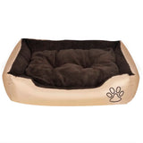 Canasta de perros de Vidaxl con almohada LED l