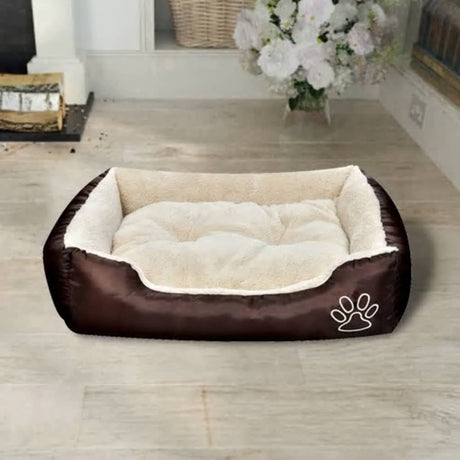 Panier de chien vidaxl avec coussins LED