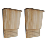 Armoires de chauve-souris vidaxl 2 pcs 22x12x34 cm