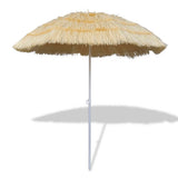 Vidaxl StrandParasol incliné le style hawaï