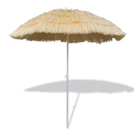 Vidaxl StrandParasol incliné le style hawaï