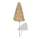 Vidaxl StrandParasol incliné le style hawaï