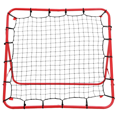 Vidaxl Football Kickback Rebonder Adjustable 100x100 cm