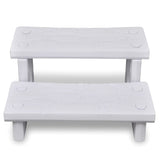 Vidaxl splash blanc