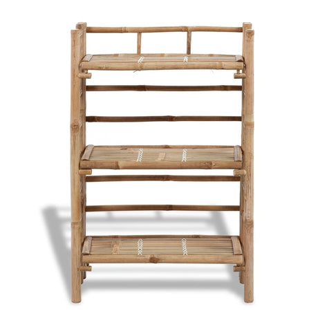 Vidaxl Plant Rack Bamboo avec 3 planches