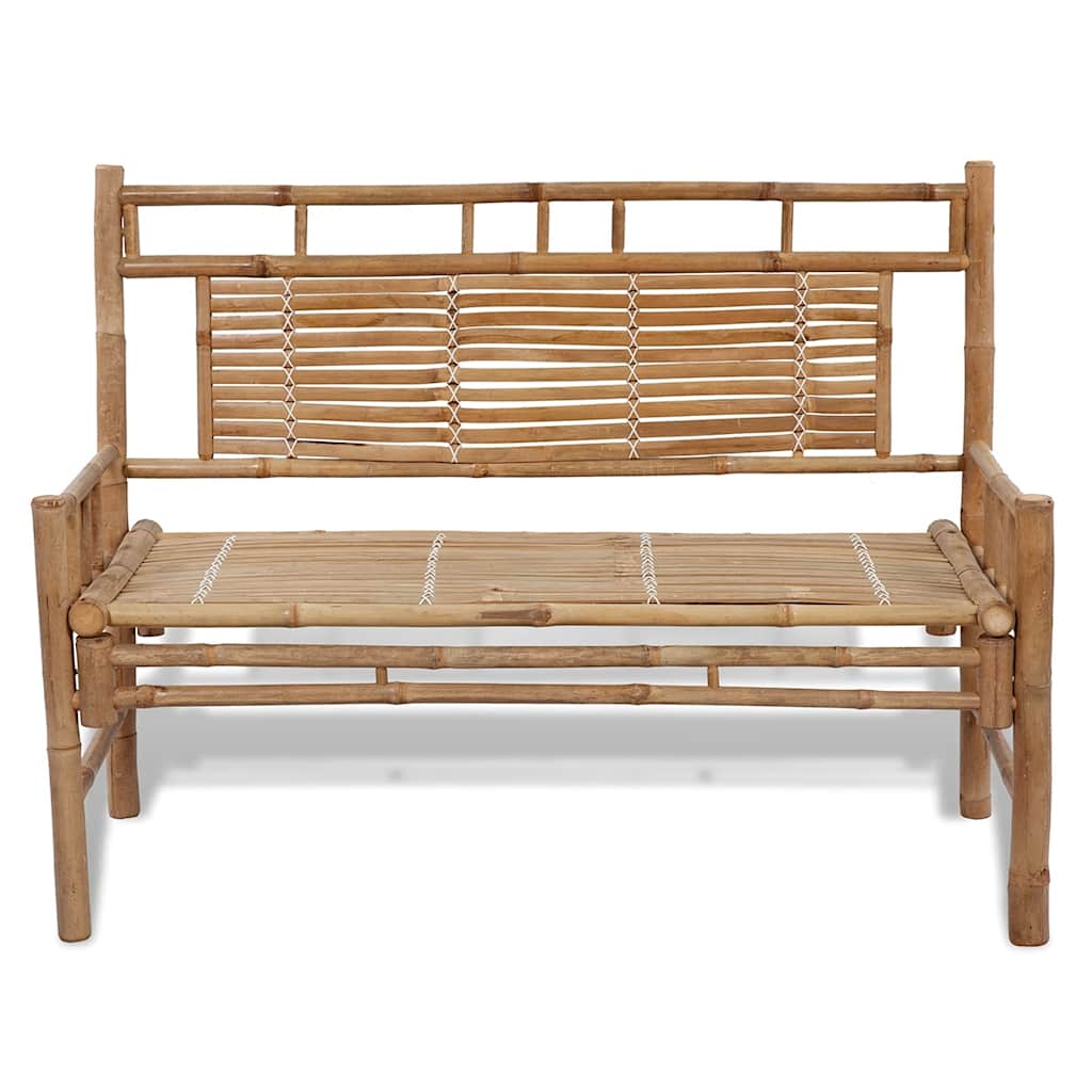Vidaxl tuinbank 120 cm bamboe