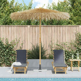 Vidaxl parasol en bambou avec toit de feuilles de banane 270 cm