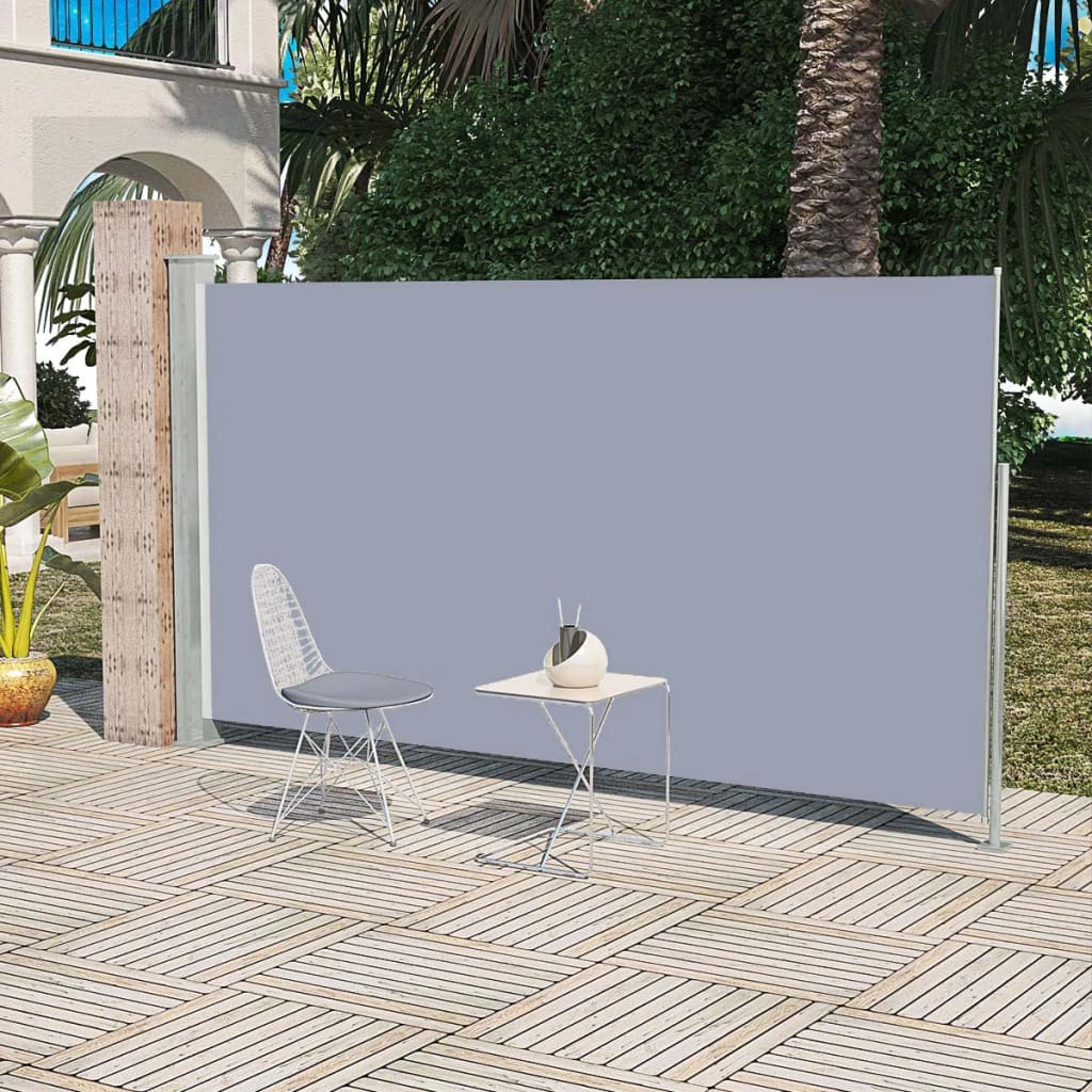 Vidaxl Garden Screen rozšiřitelná 160x300 cm šedá