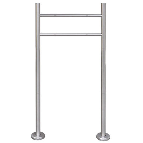 Vidaxl Letter Box Stand en acier inoxydable