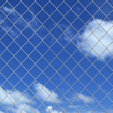 Vidaxl mesh fence 25x1.25 m galvanized steel silver colored