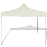 Vidaxl PartyTent pliable 3x3 m crème