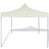 Vidaxl PartyTent pliable 3x3 m crème