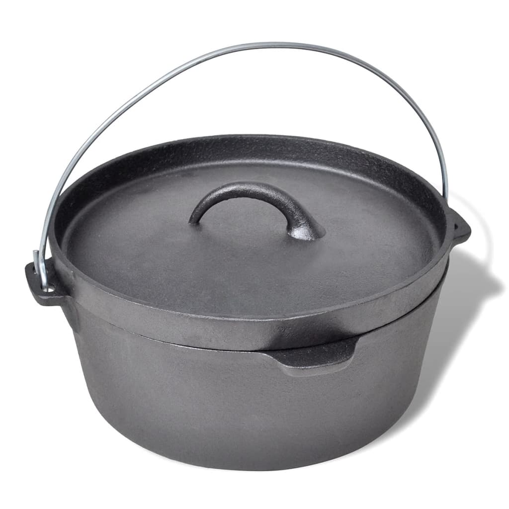 Vidaxl braadpan 4,2 l inclusief accessoires